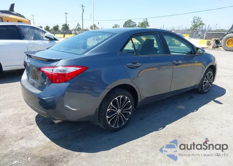 2016 Toyota Corolla S Plus from USA, damaged, VIN 5YFBURHE4GP496356